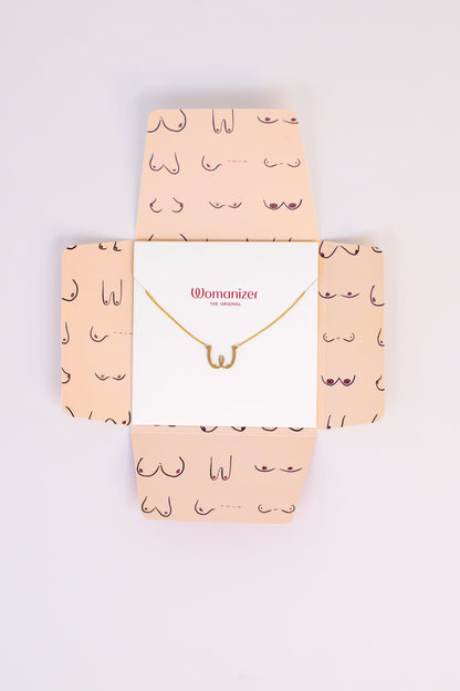 WOMANIZER Necklace 鍍金吊墜項鍊 Boob Necklace 吊墜項鍊 購買