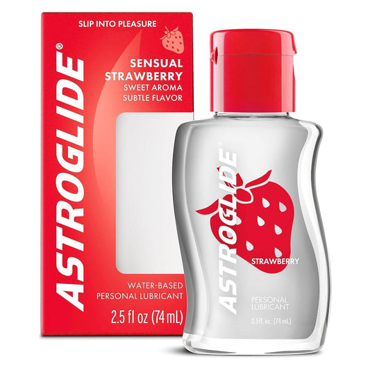 ASTROGLIDE ASTROGLIDE Strawberry Liquid 士多啤梨味可食用水性潤滑液 148 毫升 57 ml 購買