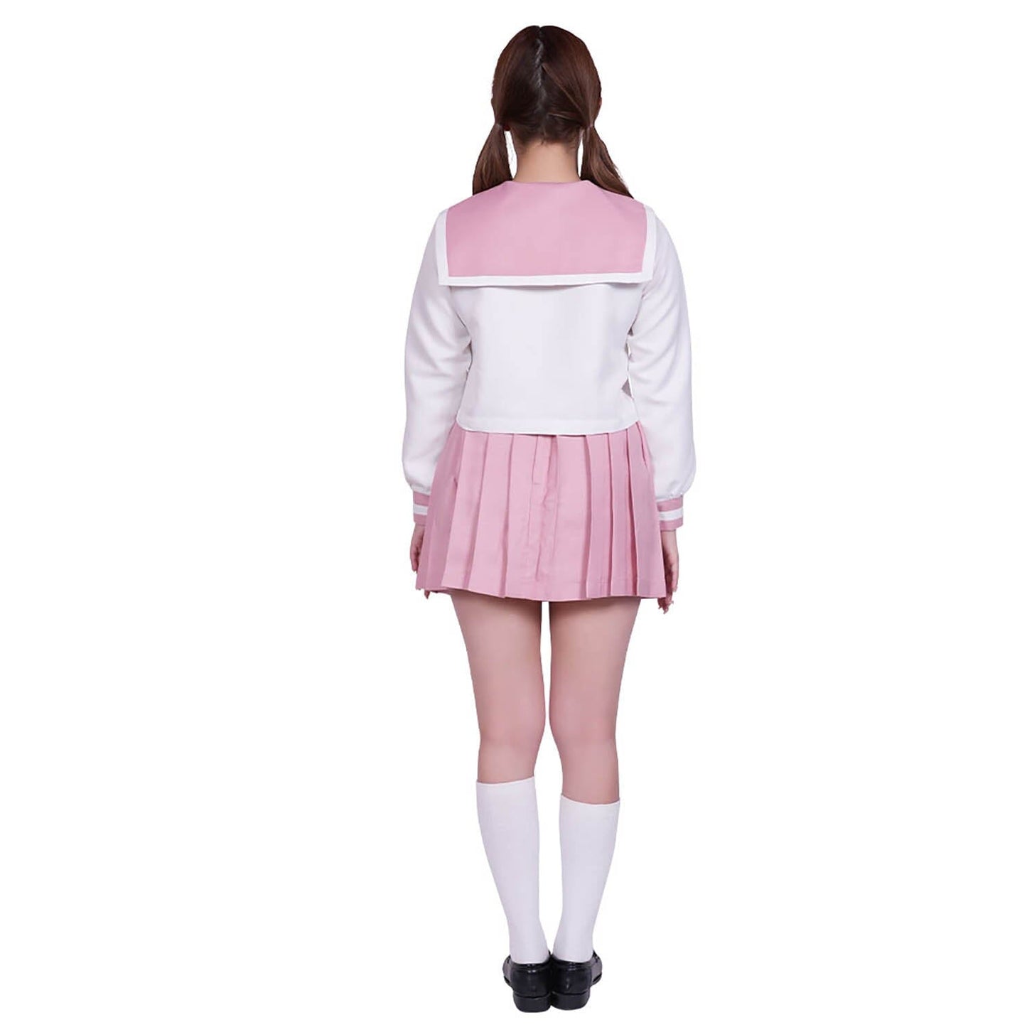 A&T COLLECTION 日系 JK 女高中生 櫻花粉學生水手制服套裝 KA0265PI 購買