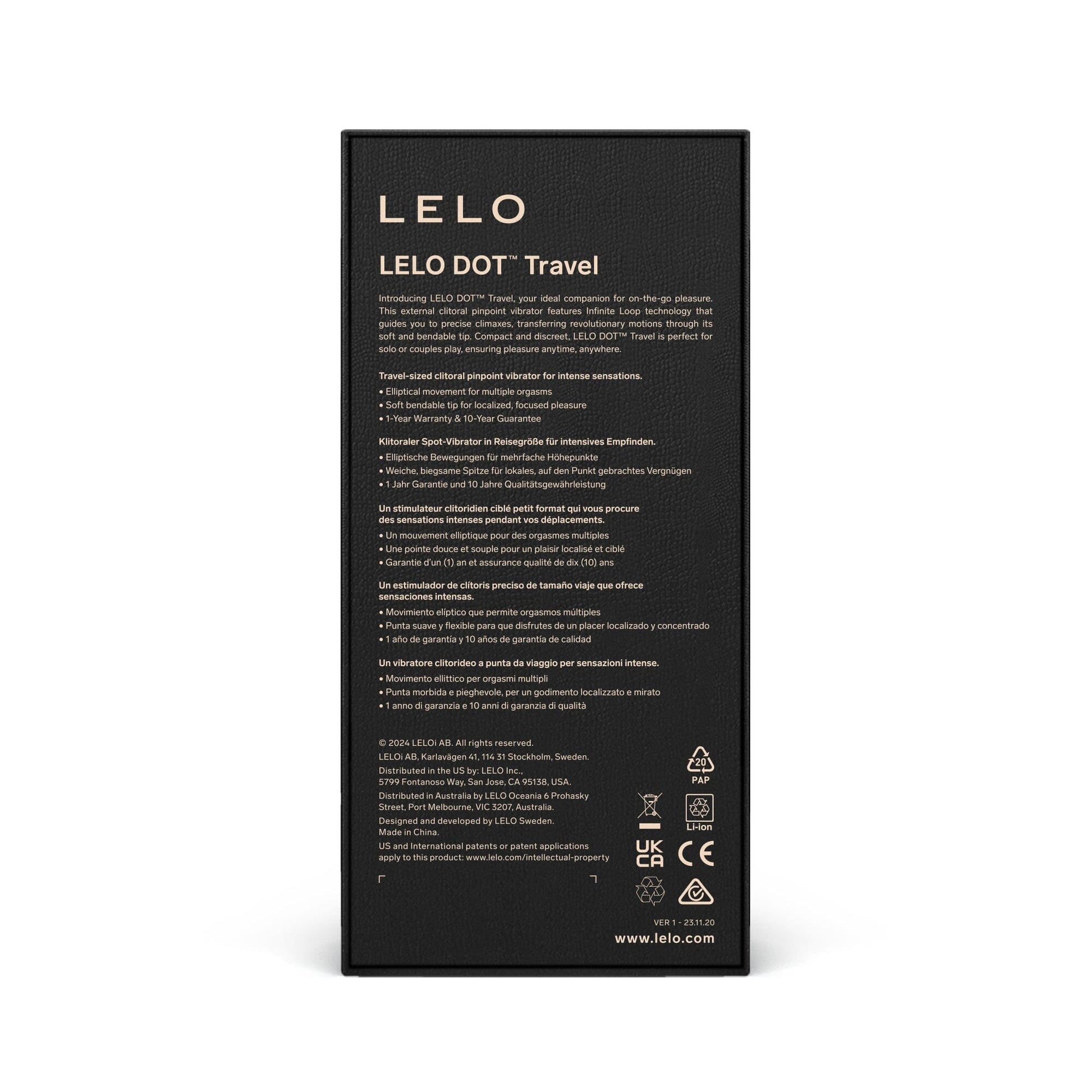 LELO Dot Travel 陰蒂點潮筆震動棒 購買