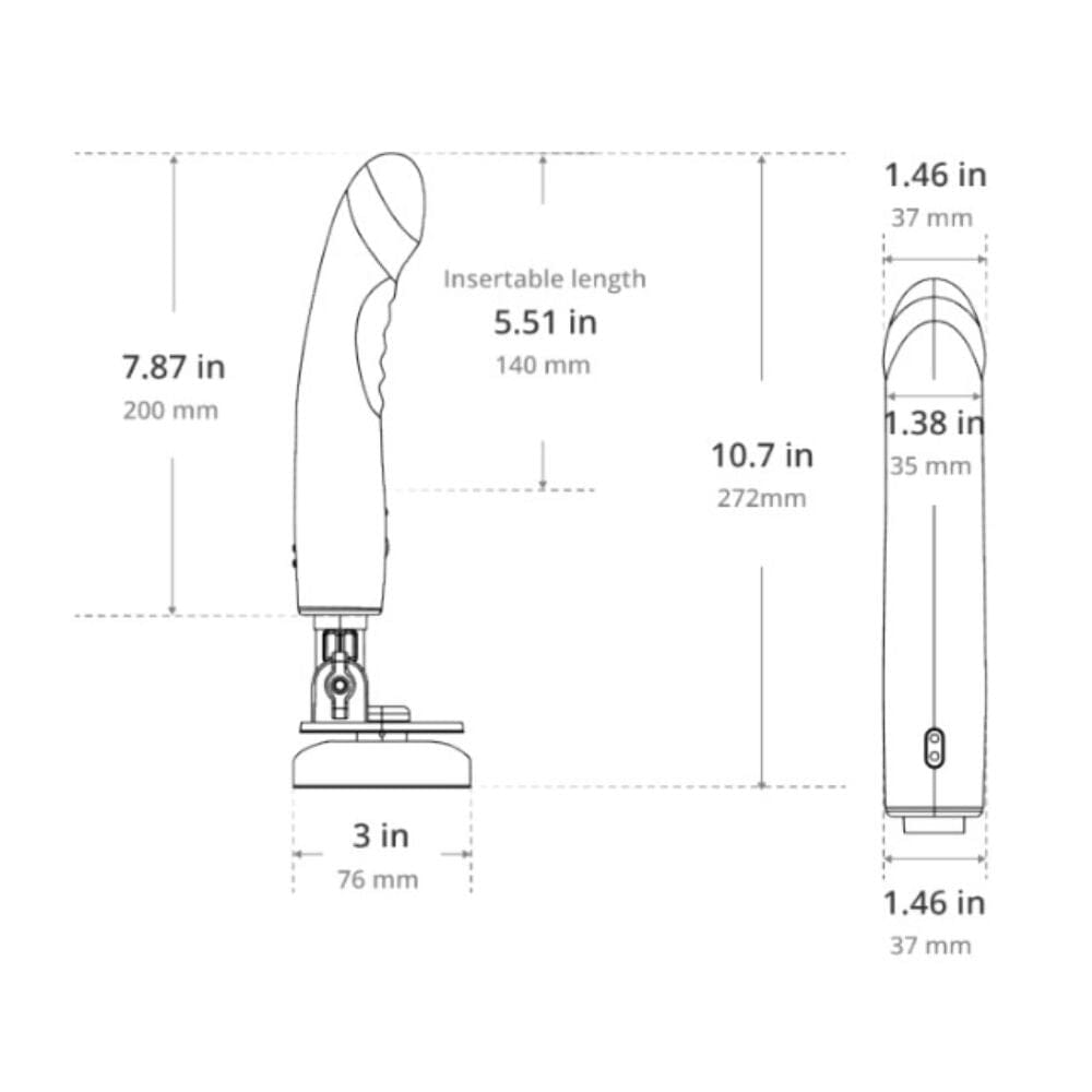 LOVENSE Mission 2 智能遙控觸摸感應震動假陽具 購買