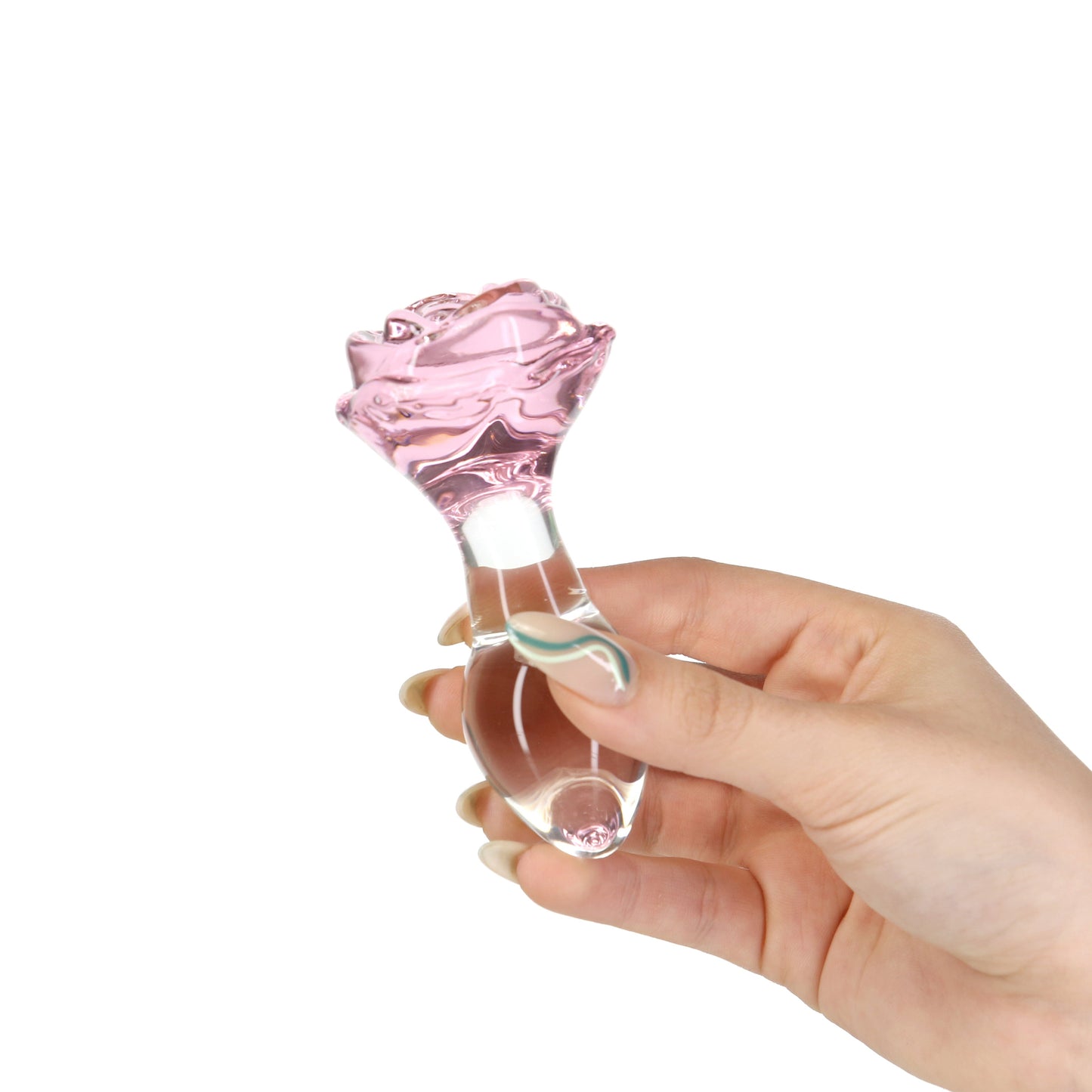 PILLOW TALK Rosy 粉紅玫瑰玻璃後庭塞套裝 購買