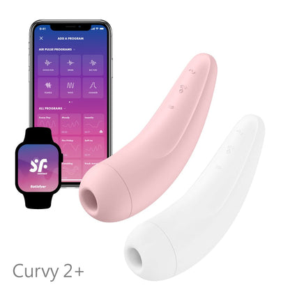 SATISFYER Curvy 2+ 智能手機 APP 陰蒂吸啜器 購買