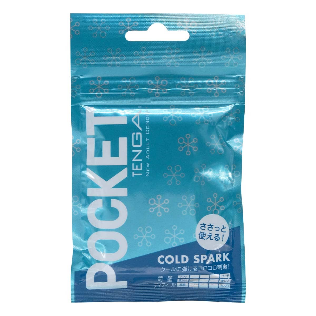 TENGA Pocket Cold Spark 清涼版 雪花紋飛機袋 購買