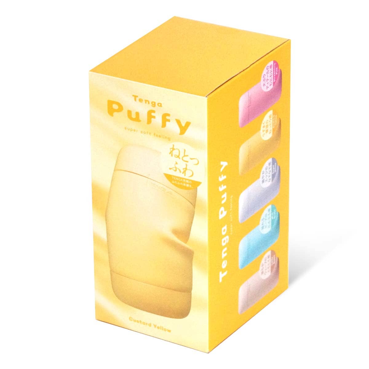 TENGA Puffy 鬆軟飛機杯 吉士黃 / 草莓粉 吉士黃 購買