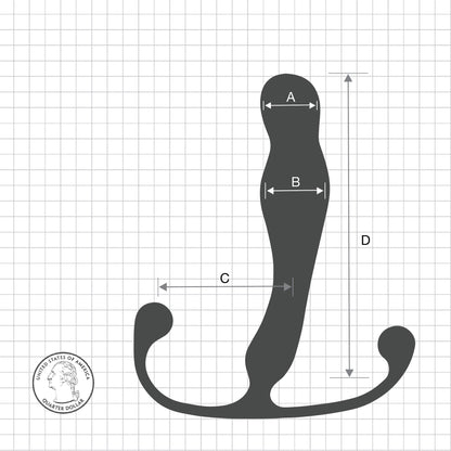 ANEROS 【纖薄款】Eupho Trident 醫學級光滑硬膠前列腺按摩器 所有前列腺按摩器 購買