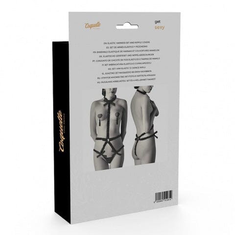 COQUETTE Set Imbracatura 束縛連身內衣連乳貼套裝 拘束套裝 購買