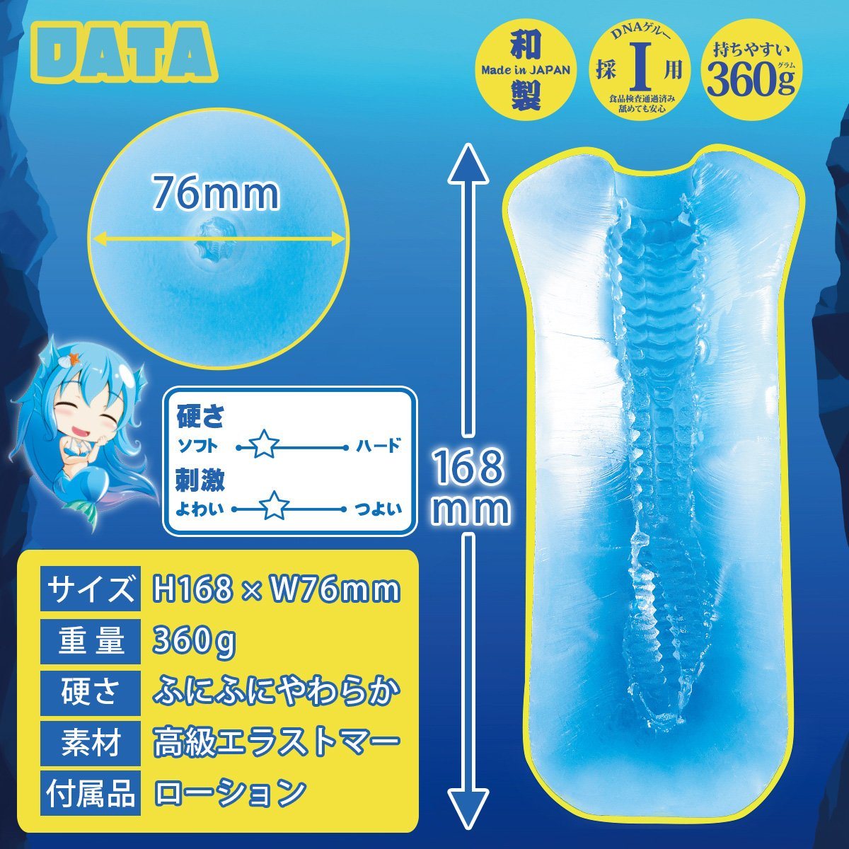 DNA JAPAN 海の穴 #1 美人魚安娜的神秘漩渦穴飛機杯 動漫飛機杯 購買