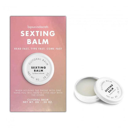 BIJOUX INDISCRETS Sexting Balm 激情辣薑香味陰蒂興奮香膏 8 克 高潮興奮液 購買