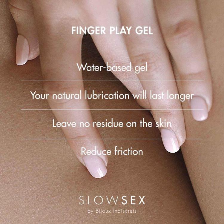 BIJOUX INDISCRETS Slow Sex Finger Play Gel 可食用蘆薈情趣刺激啫喱 30 毫升 高潮興奮液 購買