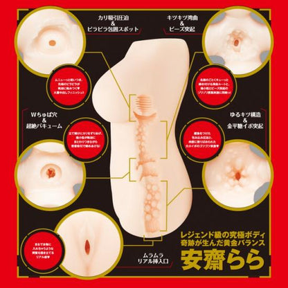 EXE Japanese Real Hole Super-Body 安齋拉拉 超級胴體 名器飛機杯 AV 女優名器 購買