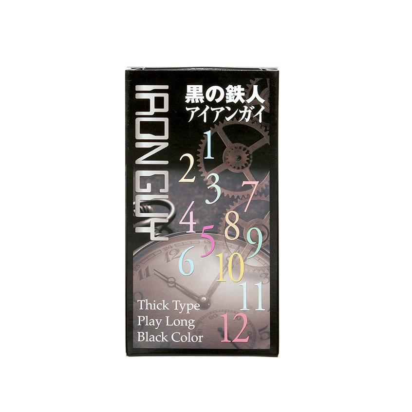 JAPAN MEDICAL 黑之鐵人 乳膠安全套 12 片裝 安全套 購買