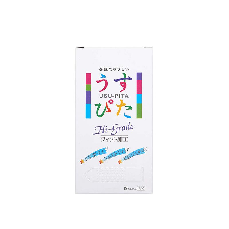JAPAN MEDICAL Usu-Pita Hi-Grade 1500 乳膠安全套 12 片裝 安全套 購買