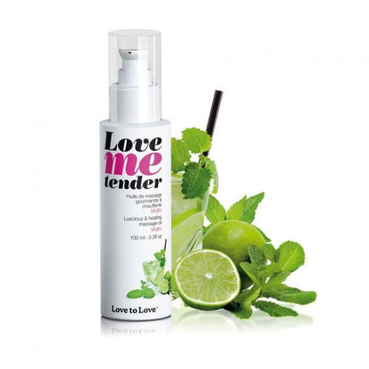 LOVE TO LOVE Love Me Tender Mojito 味可食用暖感按摩油 100 毫升 按摩油 購買