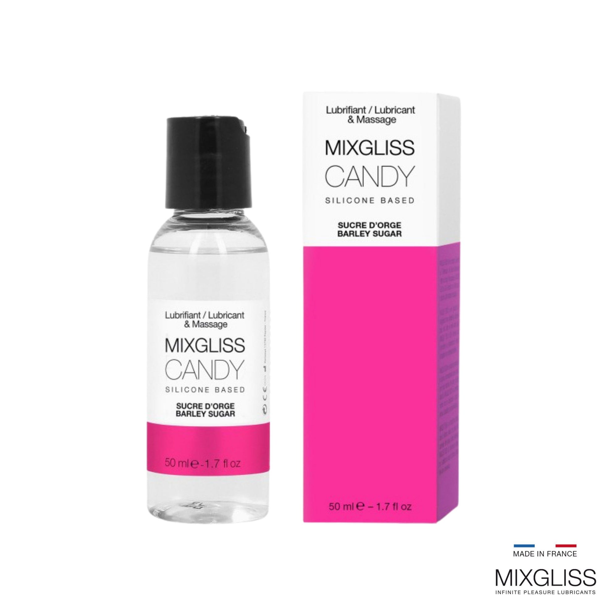MIXGLISS Candy 香甜麥芽糖香調 2 合 1 矽性按摩潤滑液 50 毫升 潤滑液 購買