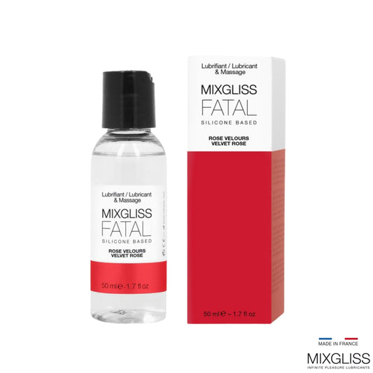 MIXGLISS Fatal 初綻絲絨玫瑰香調 2 合 1 矽性按摩潤滑液 50 毫升 潤滑液 購買