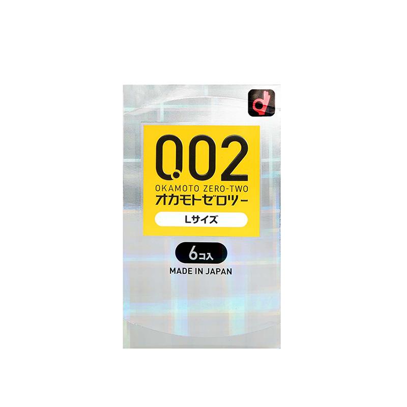 OKAMOTO 薄度均一 0.02 大碼 日本版 58mm PU 安全套 6 / 12 片裝 安全套 購買