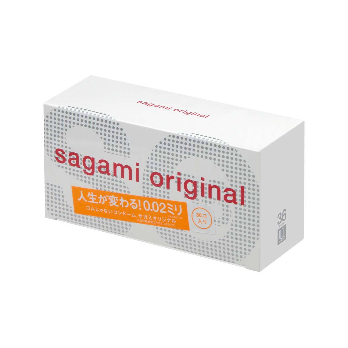 SAGAMI 相模 0.02 第 2 代 PU 安全套 36 片家庭裝 安全套 購買