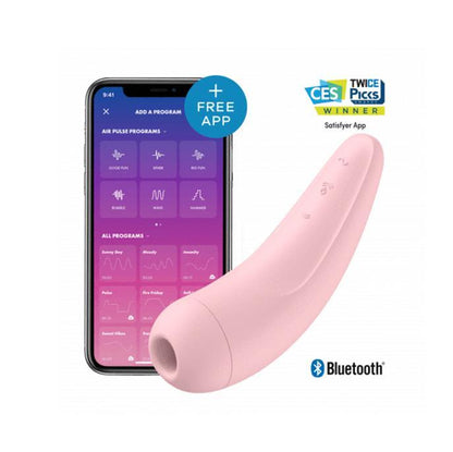 SATISFYER Curvy 2+ 智能手機 APP 陰蒂吸啜器 陰蒂吸啜器 購買