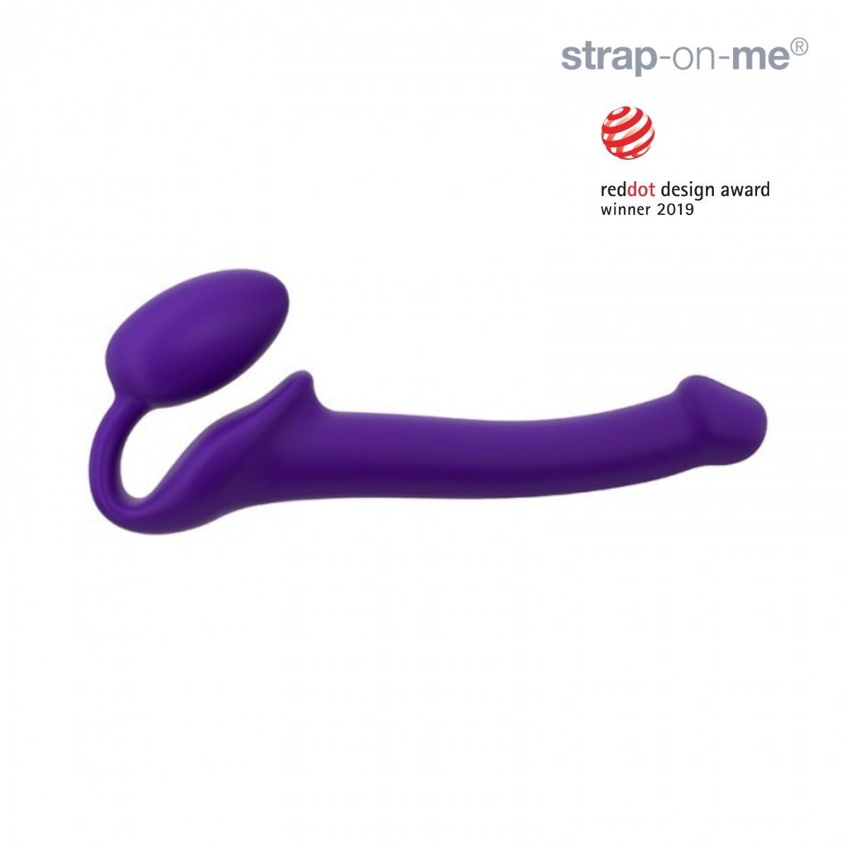 STRAP-ON-ME Strapless 可彎曲雙頭穿戴棒 假陽具 S 紫色 購買