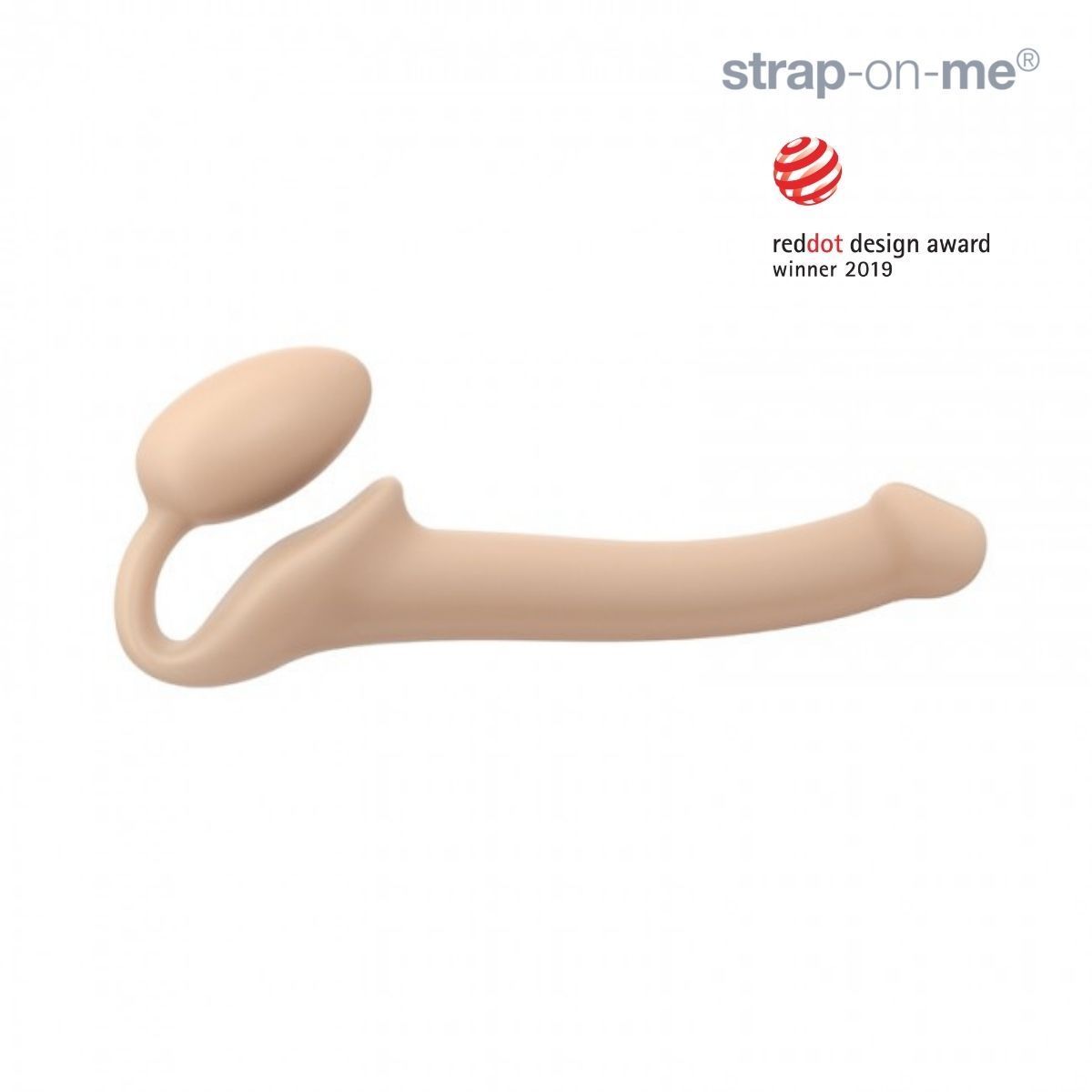 STRAP-ON-ME Strapless 可彎曲雙頭穿戴棒 假陽具 S 香草色 購買