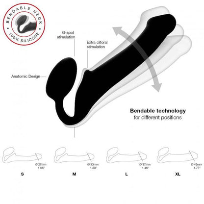 STRAP-ON-ME Strapless 可彎曲雙頭穿戴棒 假陽具 購買