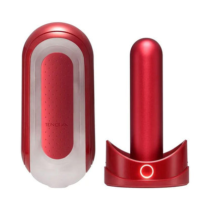 TENGA 【限定色】Flip 0 (Zero) Red 飛機杯連加熱器套裝 飛機杯 購買