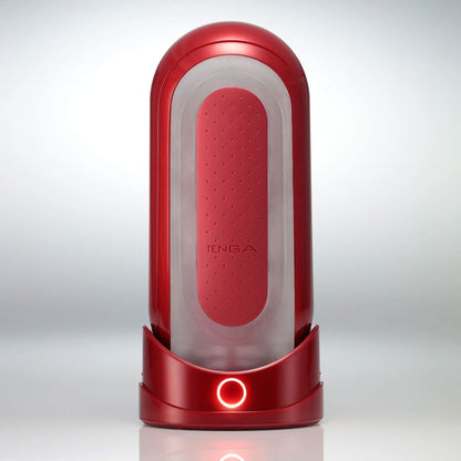 TENGA 【限定色】Flip 0 (Zero) Red 飛機杯連加熱器套裝 飛機杯 購買