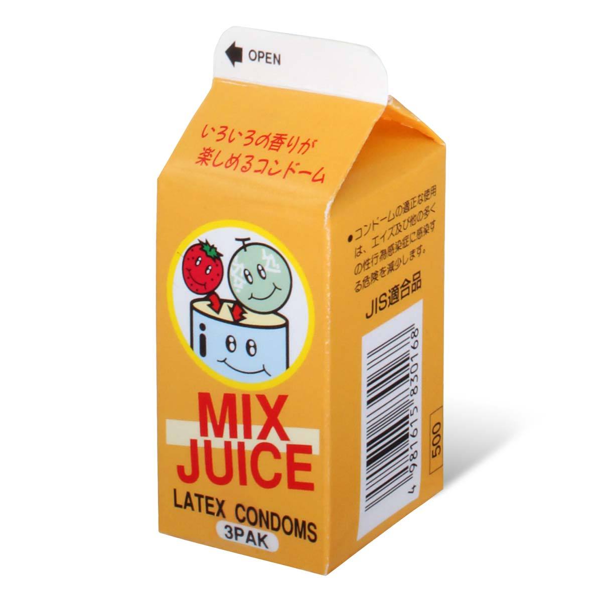 NAKANISHI 多款口味 牛奶盒型安全小包 乳膠安全套 3 片裝 安全套 雜果味 購買