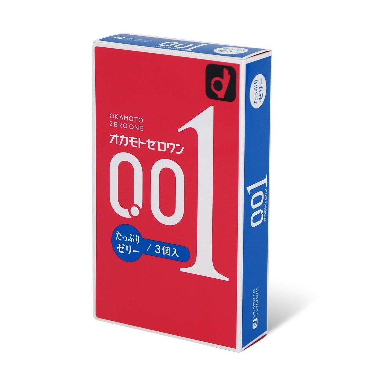 OKAMOTO 0.01 潤滑液加量版 PU 安全套 3 片裝 安全套 購買