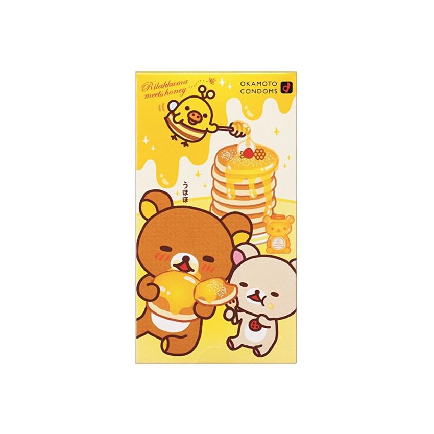 OKAMOTO 鬆弛熊蜂蜜 乳膠安全套 10 片裝 安全套 購買