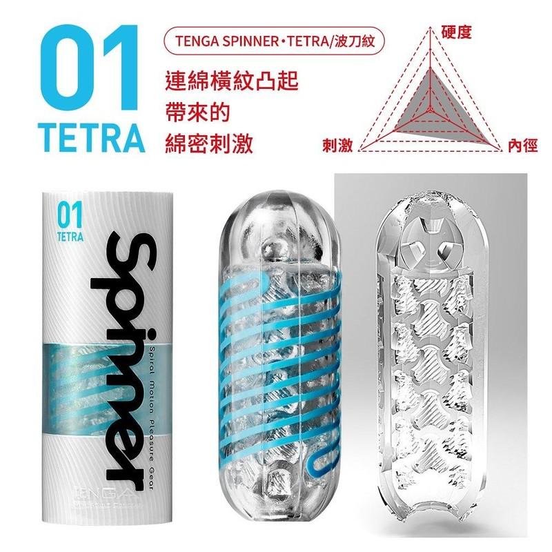 TENGA Spinner 01 Tetra 橫紋旋吸飛機杯 飛機杯 購買