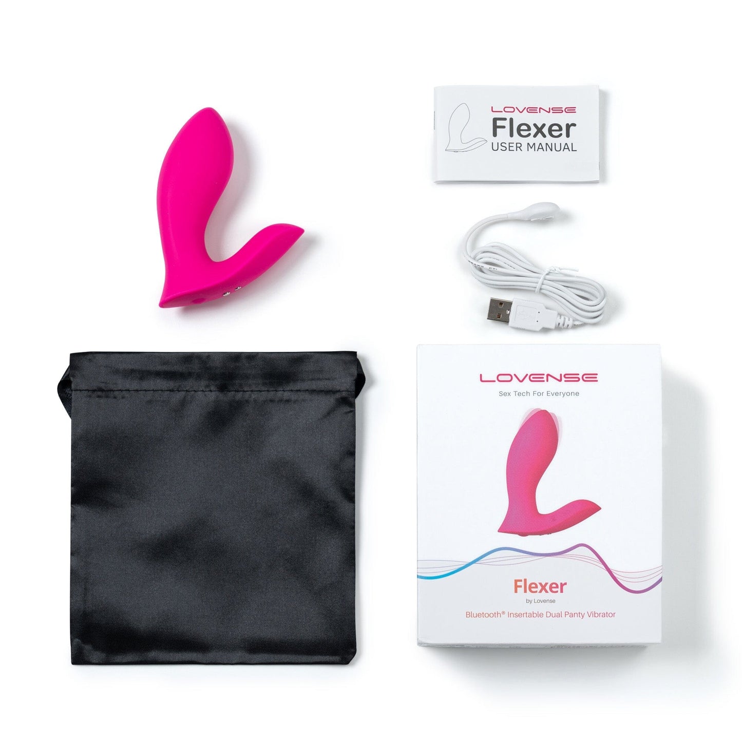 LOVENSE Flexer 遠程遙控智能仿指摳動震動器 雙頭按摩器 購買