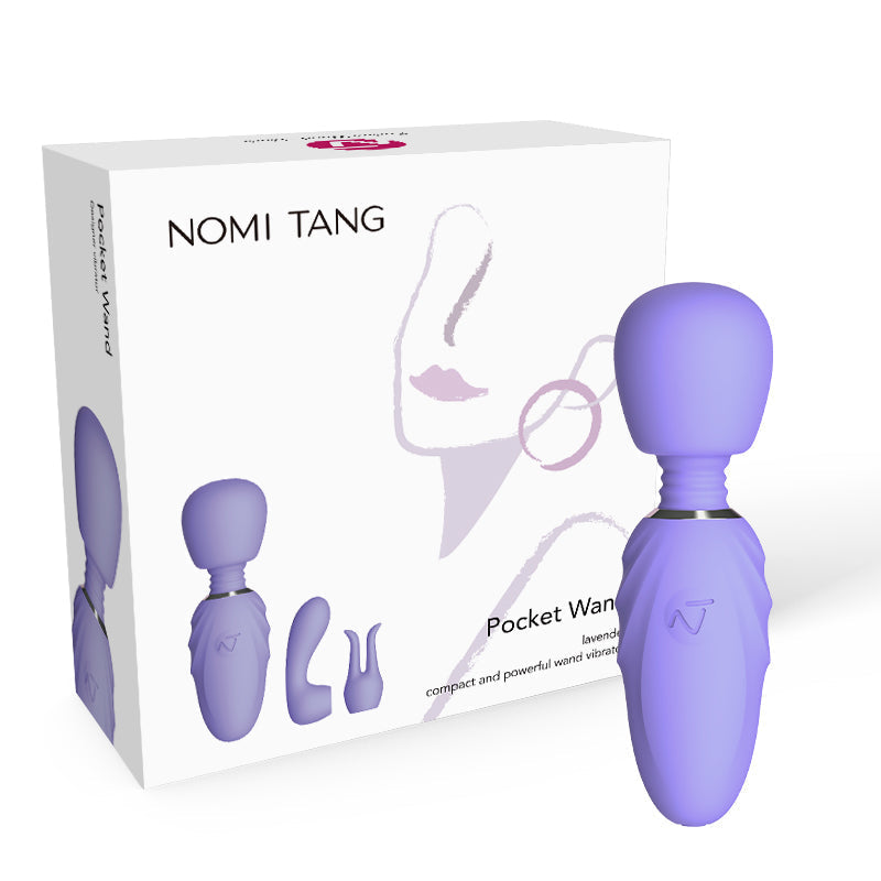 NOMI TANG Pocket Wand 可換頭式迷你 AV 按摩棒 中小型 AV 按摩棒 購買