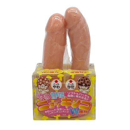 PEACH TOYS Ｗ弾力 軟硬棒棒 雙頭假陽具 假陽具 購買