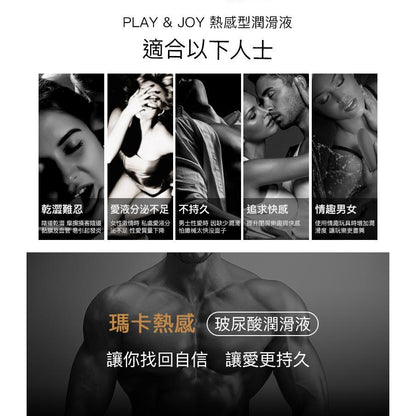 PLAY & JOY Hot 瑪卡萃取熱感基本型潤滑液 潤滑液 購買