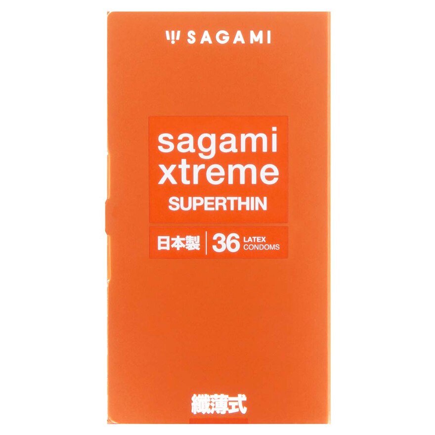 SAGAMI 相模究極 纖薄式 第二代 乳膠安全套 36 片裝 安全套 購買