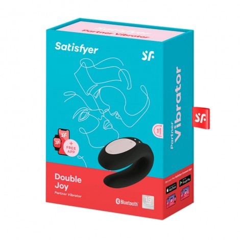 SATISFYER Double Joy 手機遙控情侶共震穿戴式按摩器 U 型震動器 購買