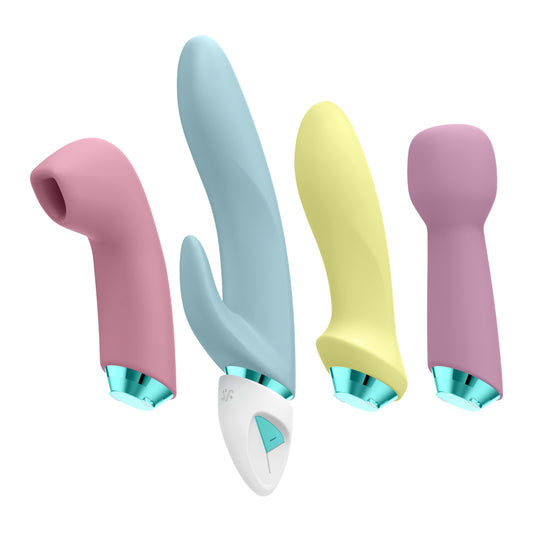 SATISFYER Fabulous Four 精緻情趣吸啜按摩組合套裝 雙頭按摩器 購買