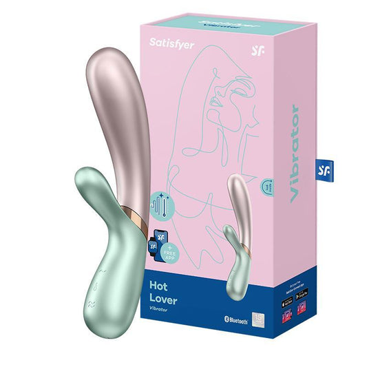 SATISFYER Hot Lover 手機遙控加溫雙頭按摩棒 雙頭按摩棒 綠色 購買