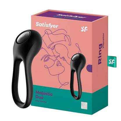 SATISFYER Majestic Duo 延時震動單圈陰莖環 震動陰莖環 購買