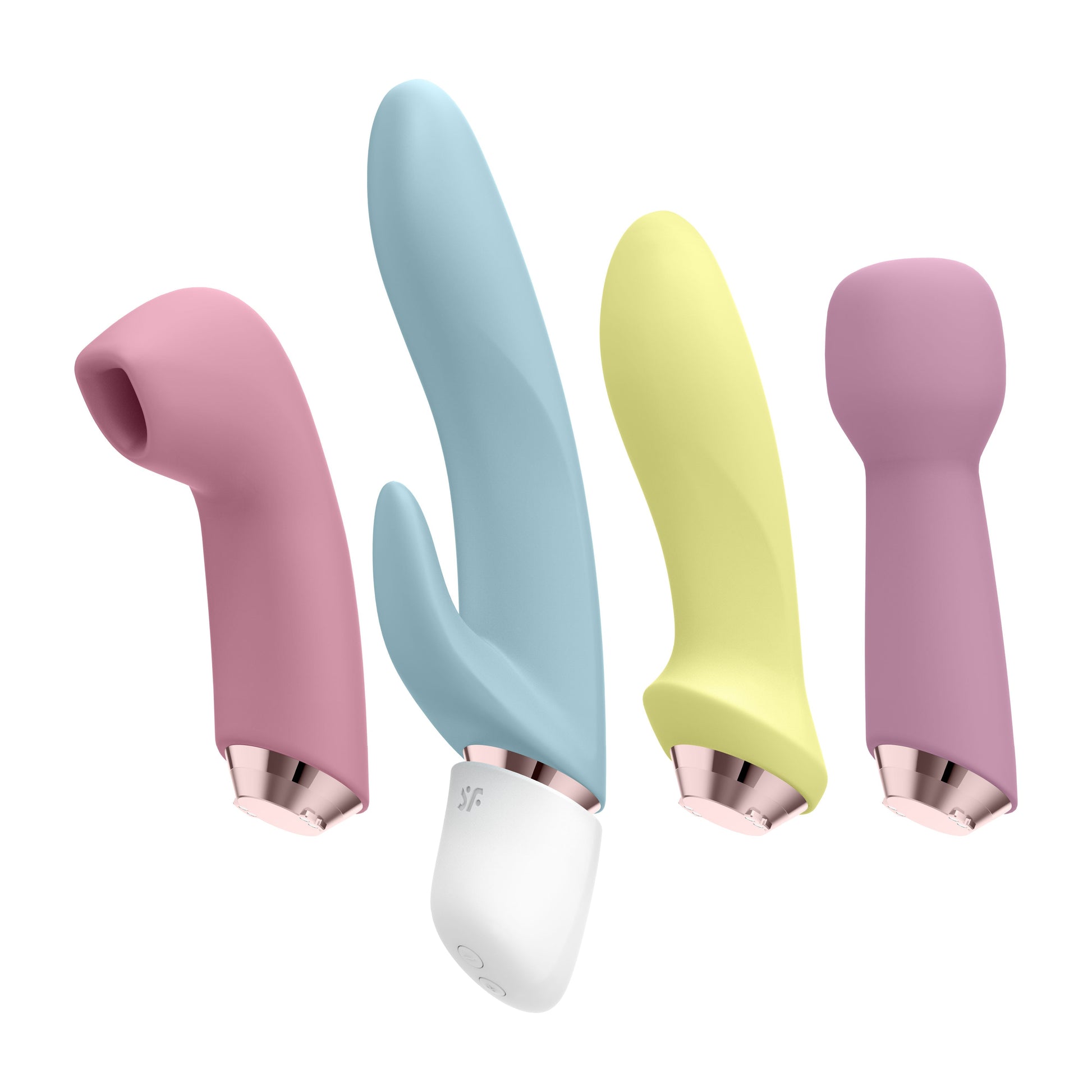 SATISFYER Marvelous Four 超級驚奇吸啜按摩組合套裝 雙頭按摩器 購買