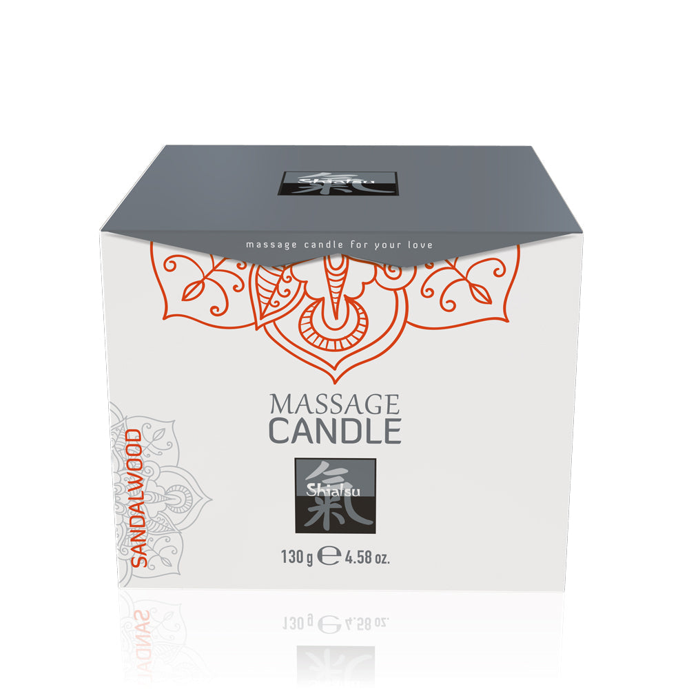 SHIATSU Massage Candle 東方醇厚壇香木 低溫按摩蠟燭 130 克 按摩蠟燭 購買