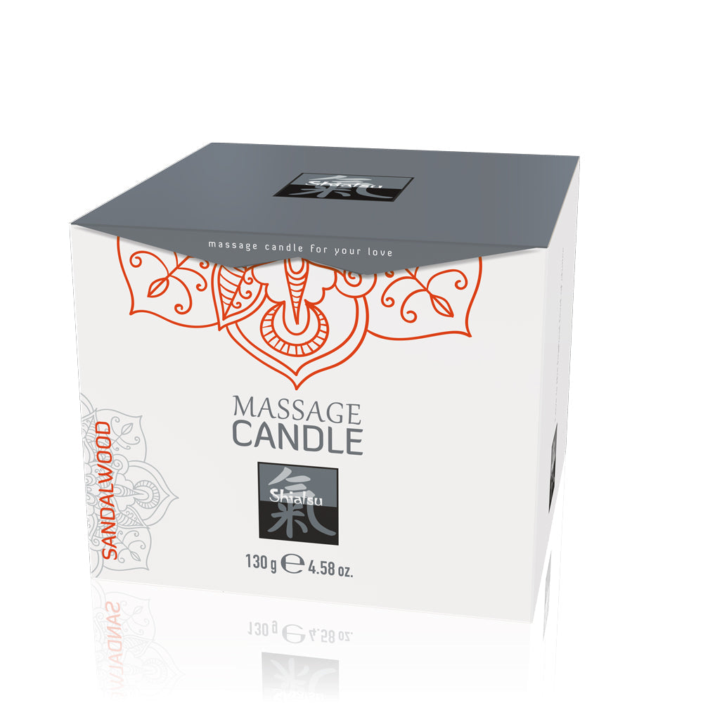 SHIATSU Massage Candle 東方醇厚壇香木 低溫按摩蠟燭 130 克 按摩蠟燭 購買