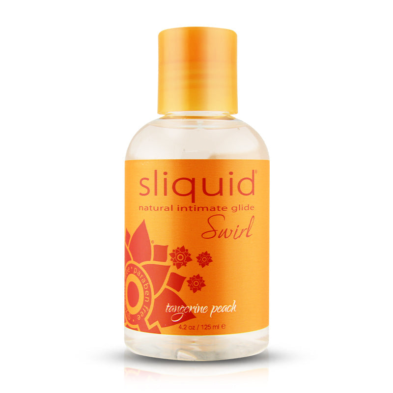 SLIQUID Naturals Swirl 果味可食用水性潤滑液 125 毫升 潤滑液 柑橘蜜桃 購買
