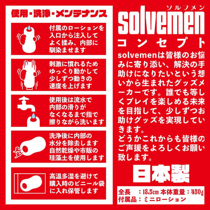 SOLVEMEN Long Size HIDA 長款螺旋肉紋飛機杯 飛機杯 購買