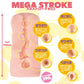 DNA JAPAN Mega Stroke #3 肉厚五重狂亂刺激飛機杯 動漫飛機杯 購買