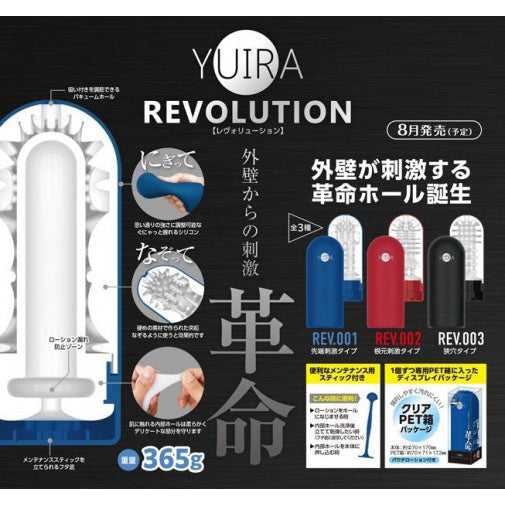 YUIRA Revolution 刺激革命 003 緊窄孔型飛機杯 飛機杯 購買