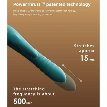 ZALO Mose 抽動式暖感雙頭按摩棒 購買